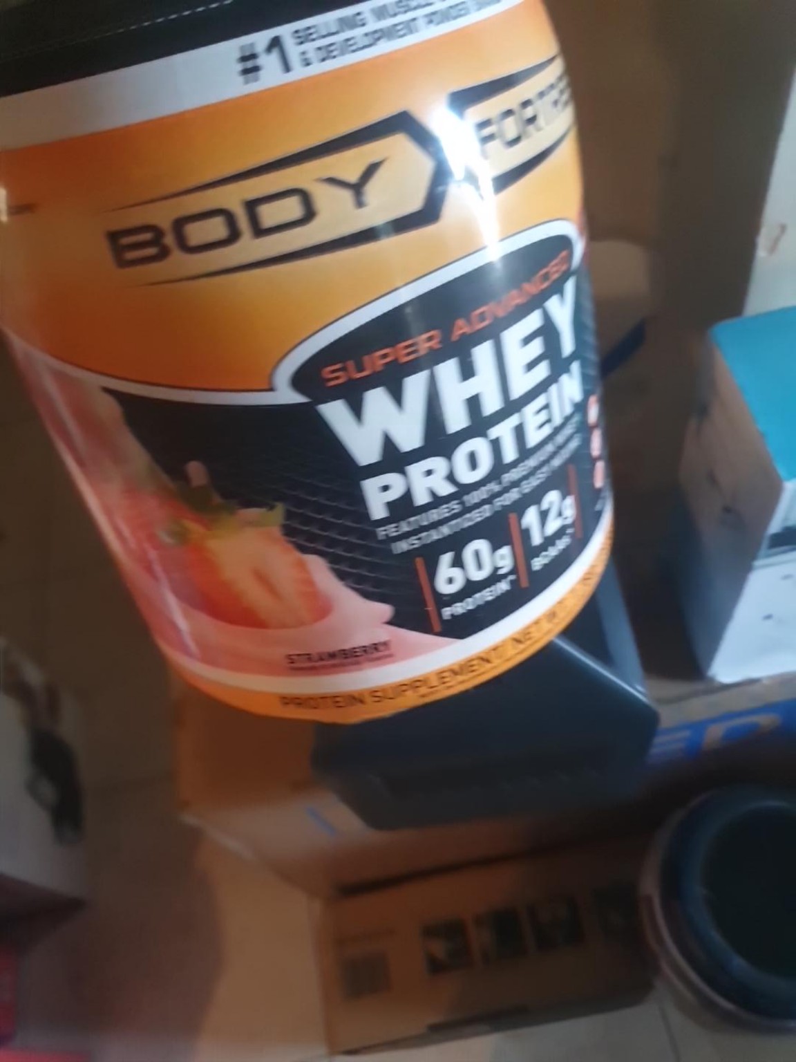 Body Fortress Super Advanced Whey Protein, Strawberry